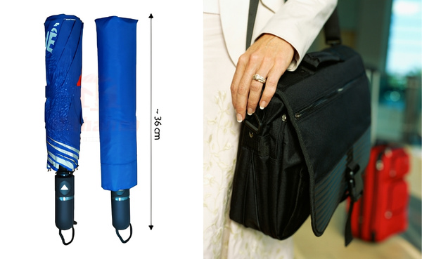 Chiều dài khi gấp chỉ khoảng 36 cm giúp sản phẩm dễ cất giữ