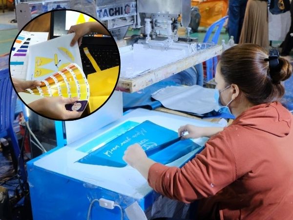 Thông điệp được thực hiện theo file thiết kế đã duyệt