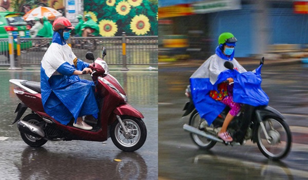 NHỮNG LƯU Ý AN TOÀN KHI MẶC ÁO MƯA: HẠN CHẾ ƯỚT, KHÔNG BAY TÀ