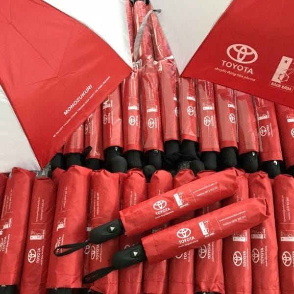 SẢN XUẤT DÙ QUẢNG CÁO HỒ CHÍ MINH UY TÍN 100%